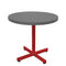 Schaffner Basic Table d'appoint rabattable Ø54cm h:50cm Rouge 30 Graphite 73 
