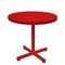 Schaffner Basic Table d'appoint rabattable Ø54cm h:50cm Rouge 30 Rouge 30 