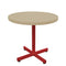 Schaffner Basic Table d'appoint rabattable Ø54cm h:50cm Rouge 30 Sable Pastel 15 