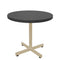 Schaffner Basic Table d'appoint rabattable Ø54cm h:50cm Sable Pastel 15 Anthracite 77 