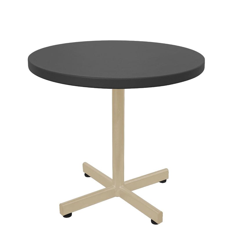 Schaffner Basic Table d'appoint rabattable Ø54cm h:50cm Sable Pastel 15 Anthracite 77 