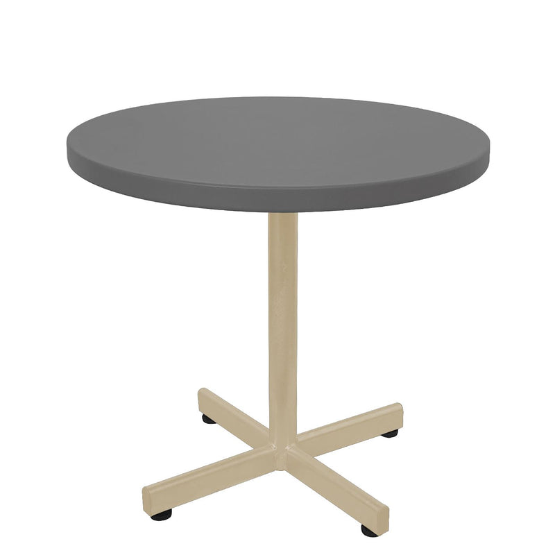 Schaffner Basic Table d'appoint rabattable Ø54cm h:50cm Sable Pastel 15 Graphite 73 