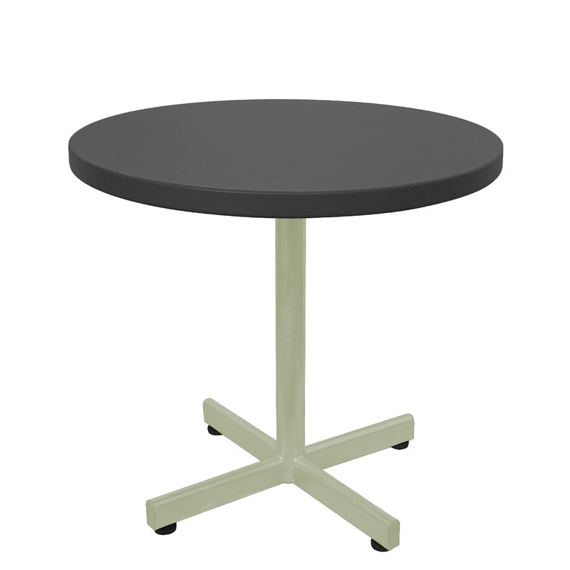 Schaffner Basic Table d'appoint rabattable Ø54cm h:50cm Vert Pastel 64 Anthracite 77 