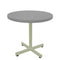 Schaffner Basic Table d'appoint rabattable Ø54cm h:50cm Vert Pastel 64 Gris Argent 78 