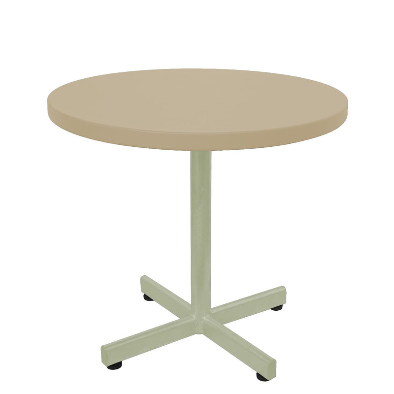 Schaffner Basic Table d'appoint rabattable Ø54cm h:50cm Vert Pastel 64 Sable Pastel 15 