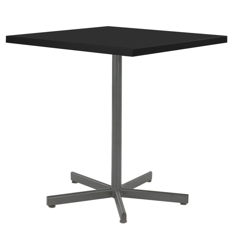 Schaffner Basic Table repas rabattable 70x70cm Graphite 73 Noir 91 