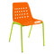 Schaffner Bermuda chaise empilable Vert Clair 63 Orange 13 