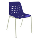 Schaffner Bermuda chaise empilable Vert Pastel 64 Bleu 53 