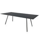 Schaffner Chur table repas rabattable extensible 160/220x90cm Anthracite 77 Anthracite 77 