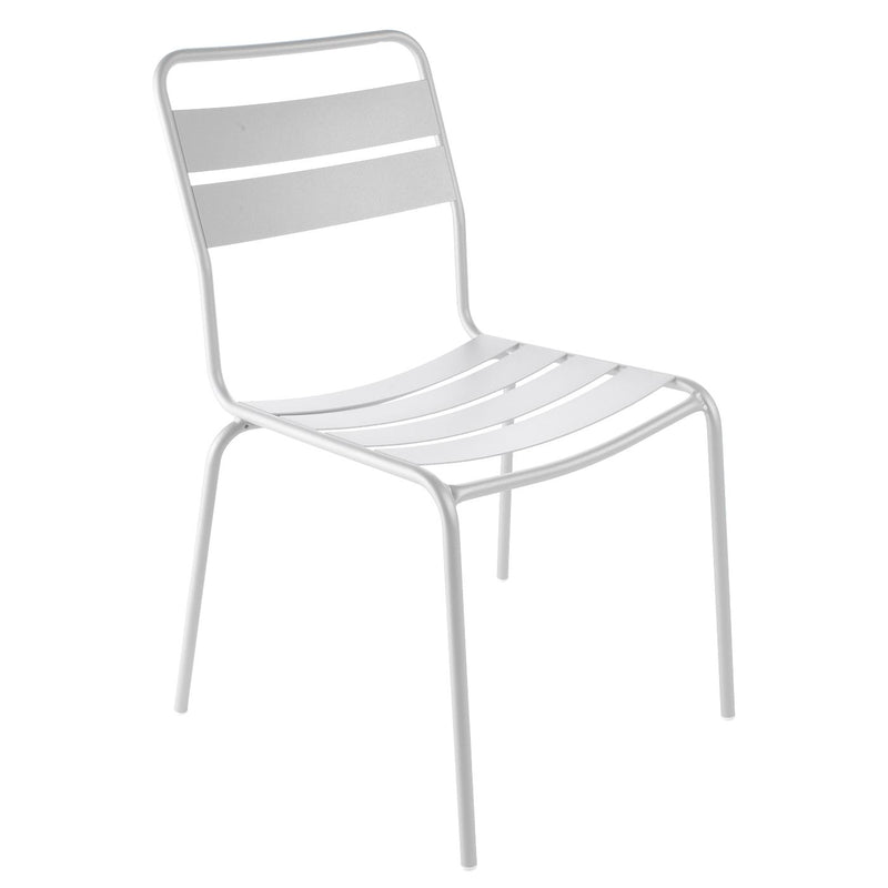 Schaffner Glarus chaise empilable Blanc 90 