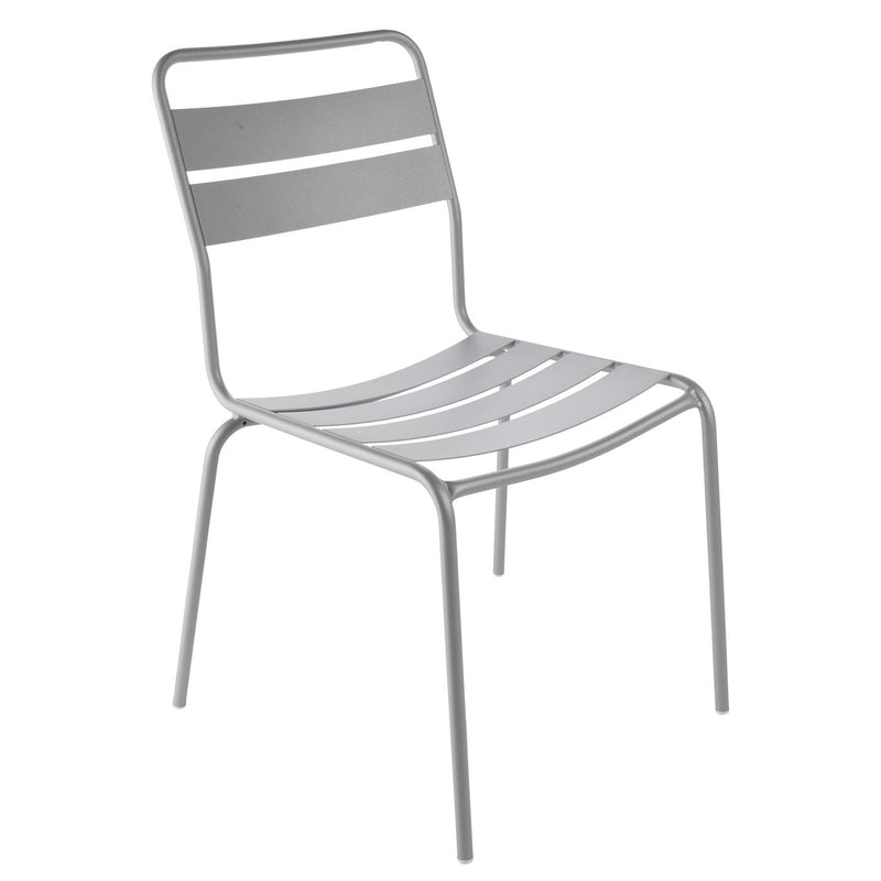 Schaffner Glarus chaise empilable Gris Argent 78 