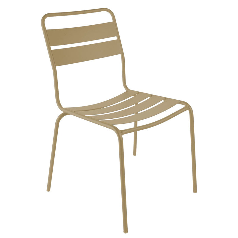 Schaffner Glarus chaise empilable Marron Pastel 83 