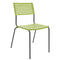 Schaffner Lamello Chaise empilable Anthracite 77 Vert Clair 63 