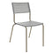 Schaffner Lamello Chaise empilable Champagne 85 Gris Argent 78 