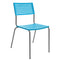 Schaffner Lamello Chaise empilable Graphite 73 Turquoise 58 