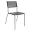 Schaffner Lamello Chaise empilable Gris Argent 78 Anthracite 77 
