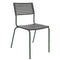 Schaffner Lamello Chaise empilable Vert Sapin 66 Anthracite 77 