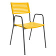 Schaffner Lamello Fauteuil repas Anthracite 77 Jaune 11 
