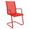 Schaffner Locarno Fauteuil Cantilever empilable Rouge 30 Rouge 30 