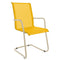 Schaffner Locarno Fauteuil Cantilever empilable Sable Pastel 15 Jaune 11 