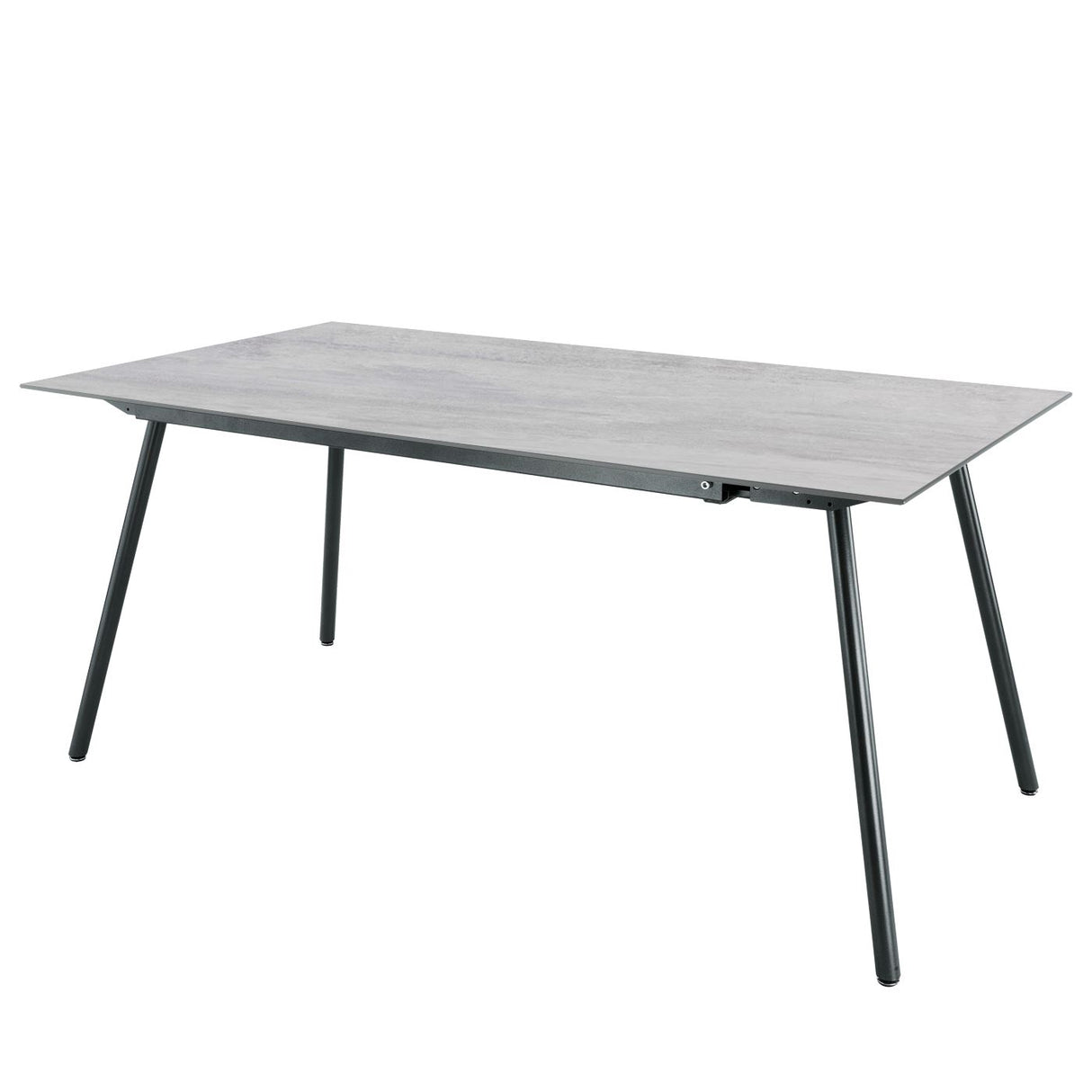 Schaffner Locarno table repas 160x90cm Anthracite 77 Déco Stromboli Clair db 