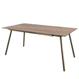 Schaffner Locarno table repas 160x90cm Champagne 85 Déco Chêne de 