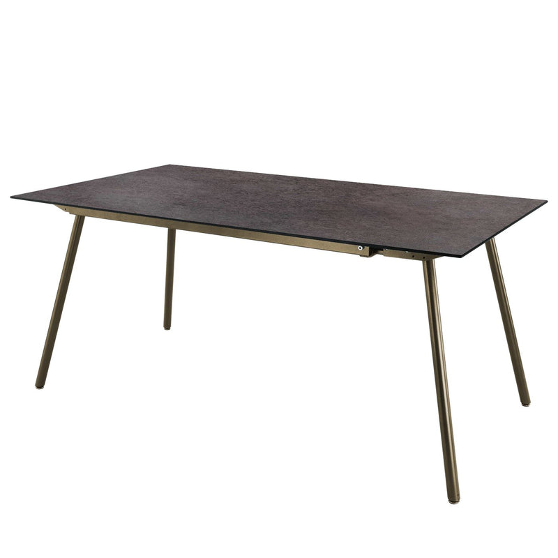Schaffner Locarno table repas 160x90cm Champagne 85 Déco Cooperfield dc 