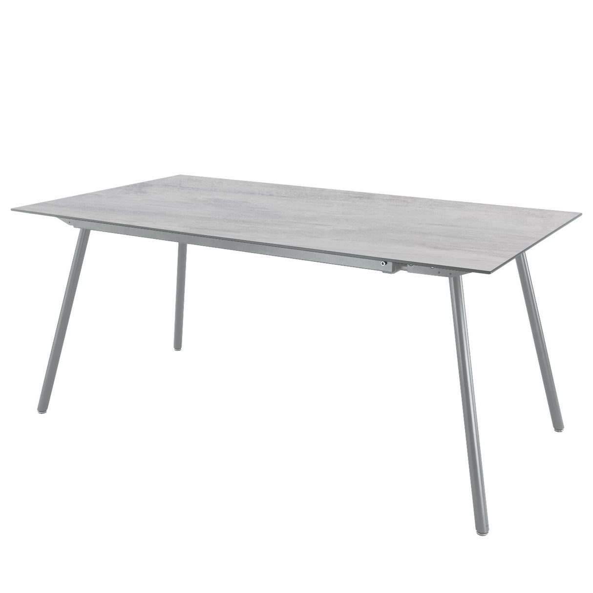 Schaffner Locarno table repas 160x90cm Gris argent 78 Déco Stromboli Clair db 