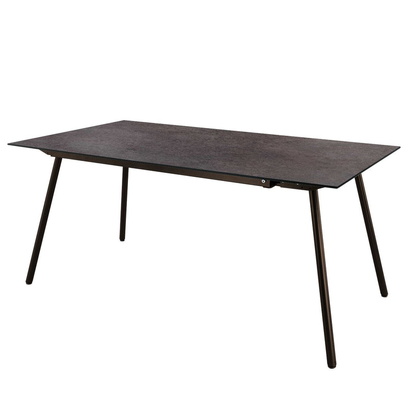 Schaffner Locarno table repas 160x90cm Moka 88 Déco Cooperfield dc 