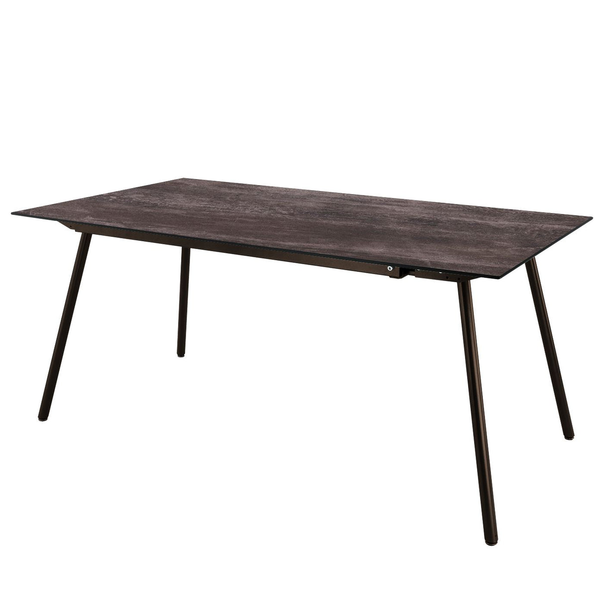 Schaffner Locarno table repas 160x90cm Moka 88 Déco Stromboli Foncé da 
