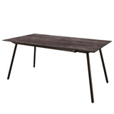 Schaffner Locarno table repas 160x90cm Moka 88 Déco Stromboli Foncé da 