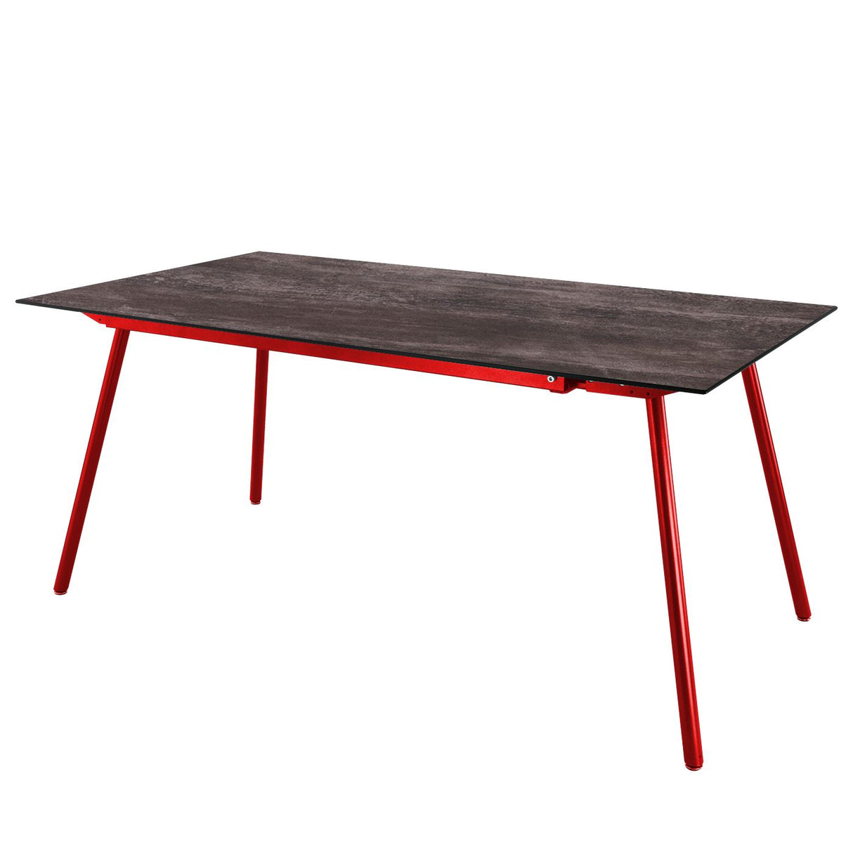 Schaffner Locarno table repas 160x90cm Rouge 30 Déco Stromboli Foncé da 