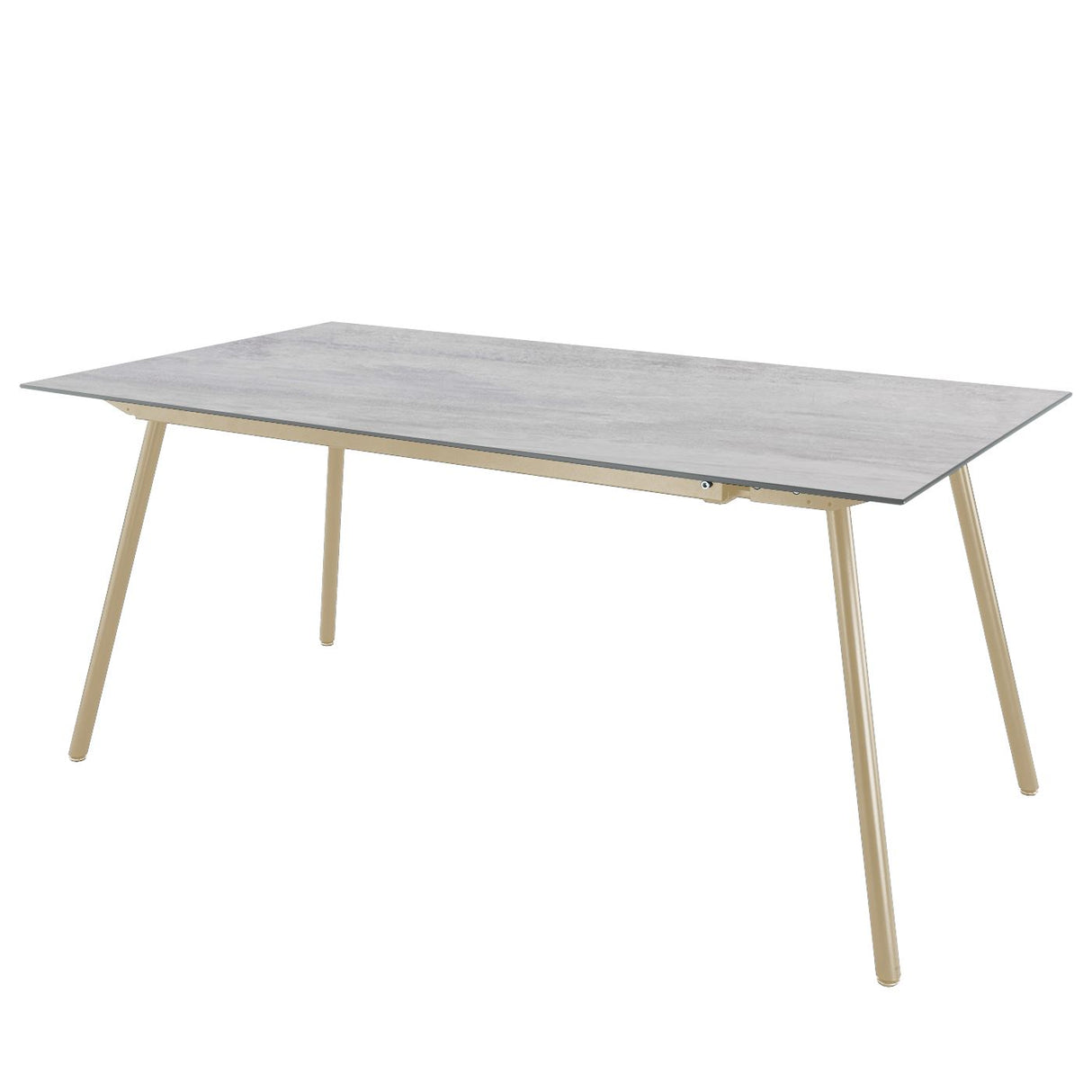 Schaffner Locarno table repas 160x90cm Sable Pastel 15 Déco Stromboli Clair db 