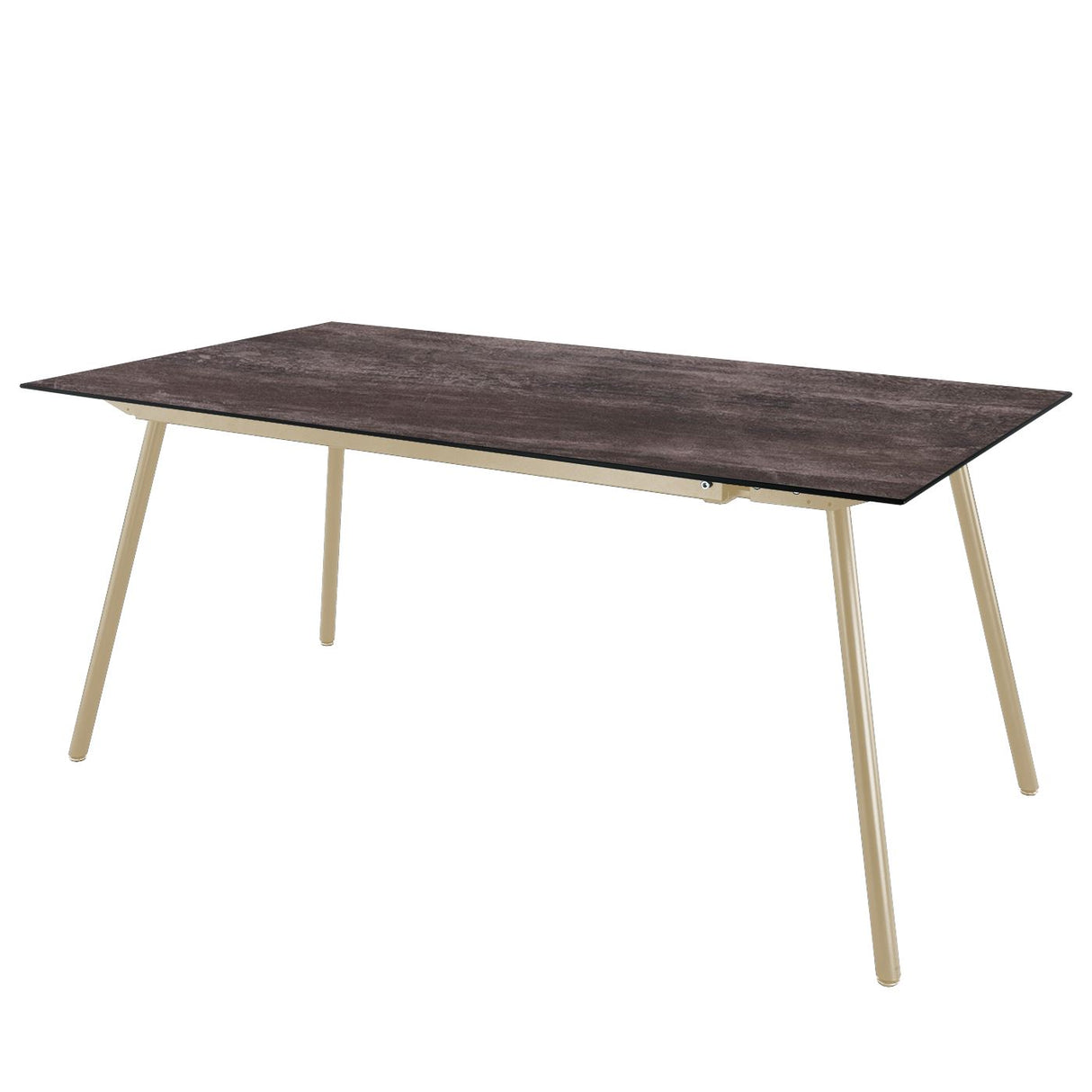 Schaffner Locarno table repas 160x90cm Sable Pastel 15 Déco Stromboli Foncé da 