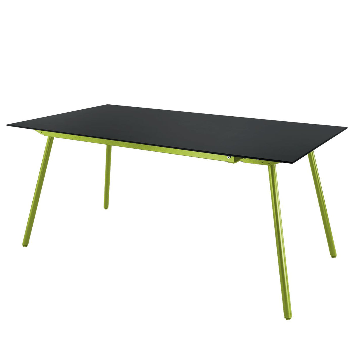 Schaffner Locarno table repas 160x90cm Vert Pastel 64 Anthracite 77 