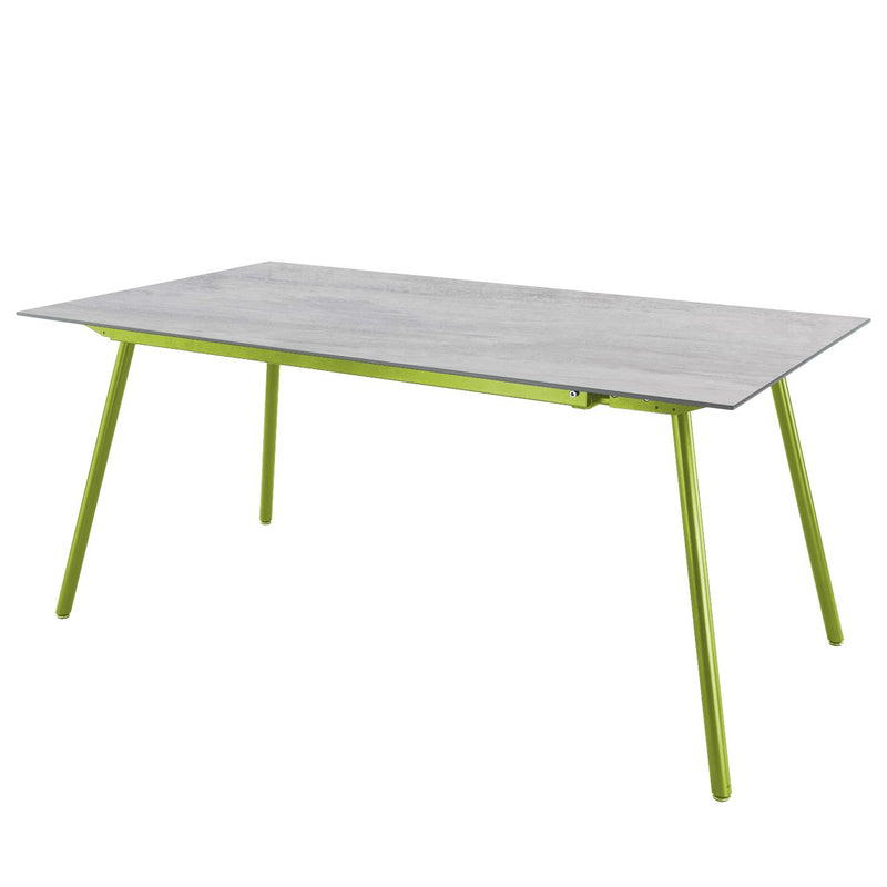 Schaffner Locarno table repas 160x90cm Vert Pastel 64 Déco Stromboli Clair db 