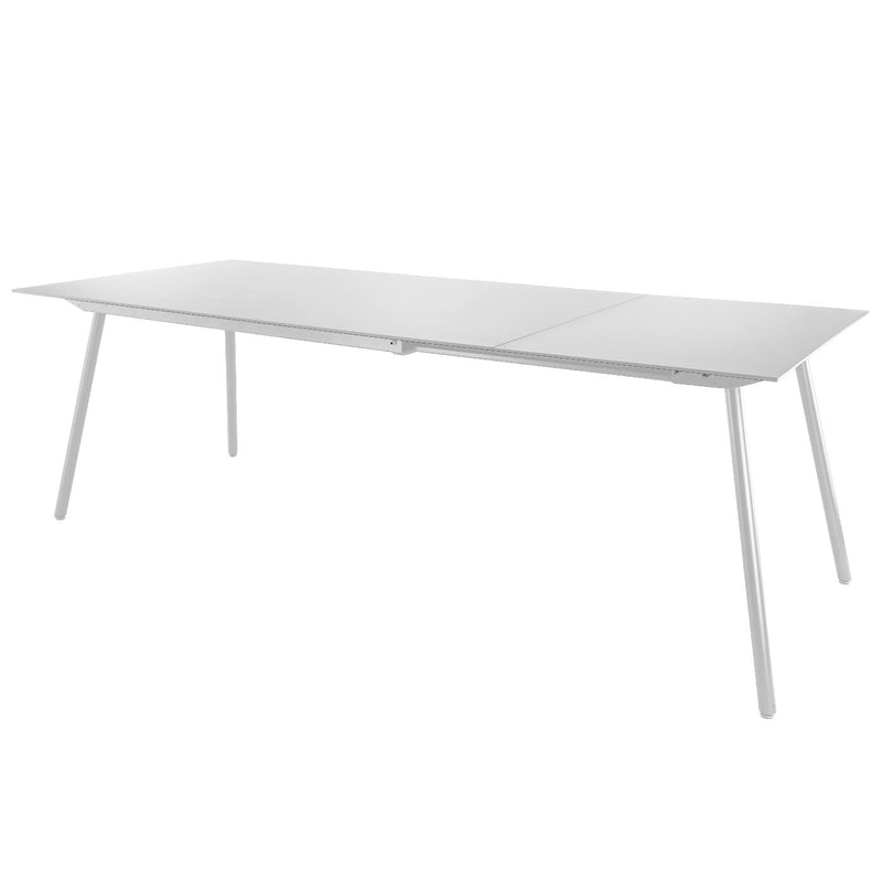 Schaffner Locarno table repas extensible 160/220x90cm Blanc 90 Blanc 90 