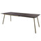 Schaffner Locarno table repas extensible 160/220x90cm Champagne 85 Déco Cooperfield dc 
