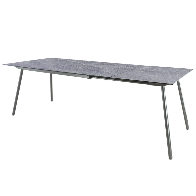 Schaffner Locarno table repas extensible 160/220x90cm Graphite 73 Déco Béton dd 