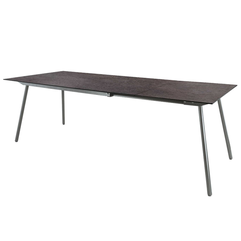 Schaffner Locarno table repas extensible 160/220x90cm Graphite 73 Déco Cooperfield dc 