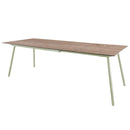 Schaffner Locarno table repas extensible 160/220x90cm Vert Pastel 64 Déco Chêne de 