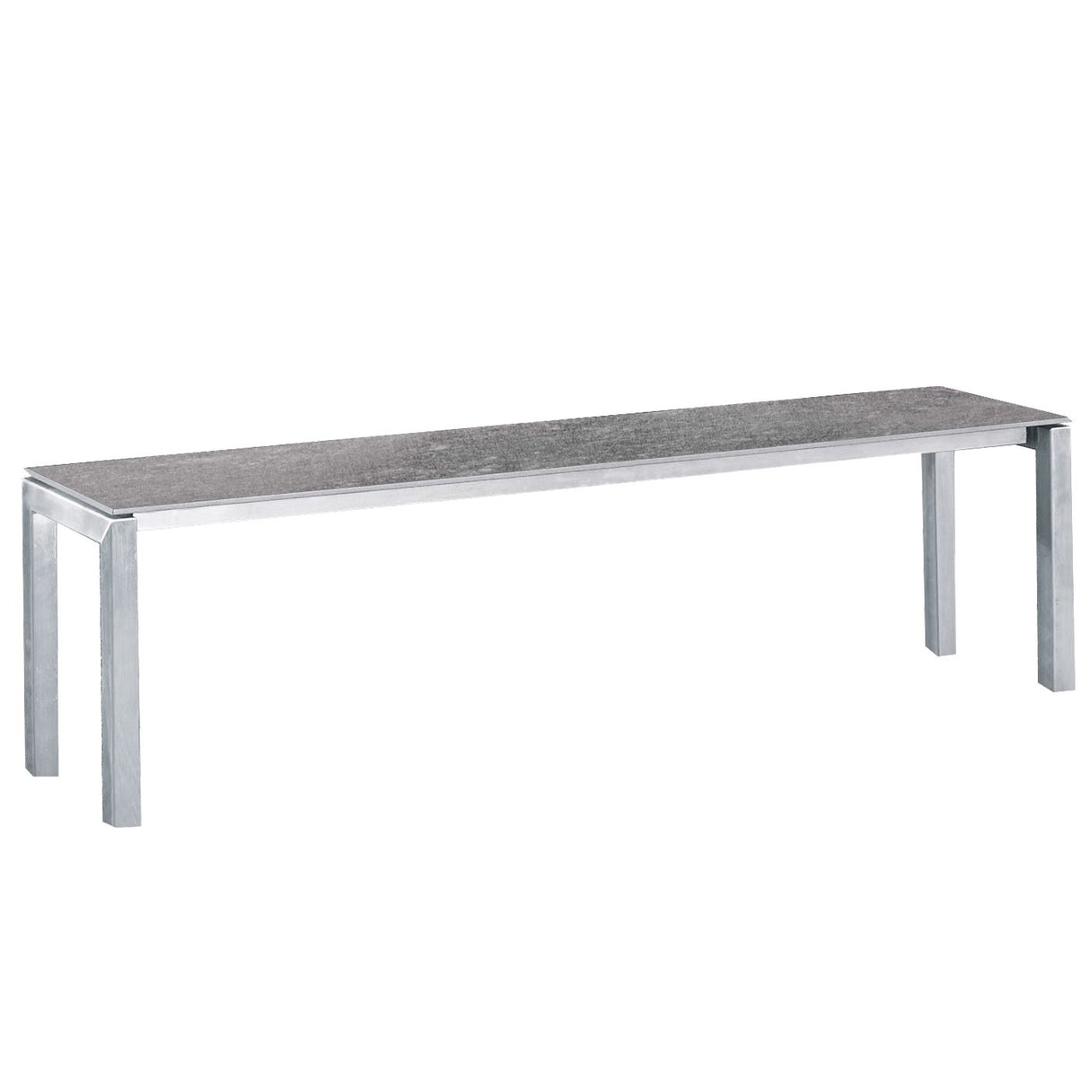 Schaffner Luzern Banc 160x32cm Acier Inox 05 Déco Béton dd 