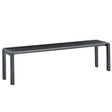 Schaffner Luzern Banc 160x32cm Anthracite 77 Anthracite 77 