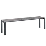 Schaffner Luzern Banc 160x32cm Anthracite 77 Déco Béton dd 