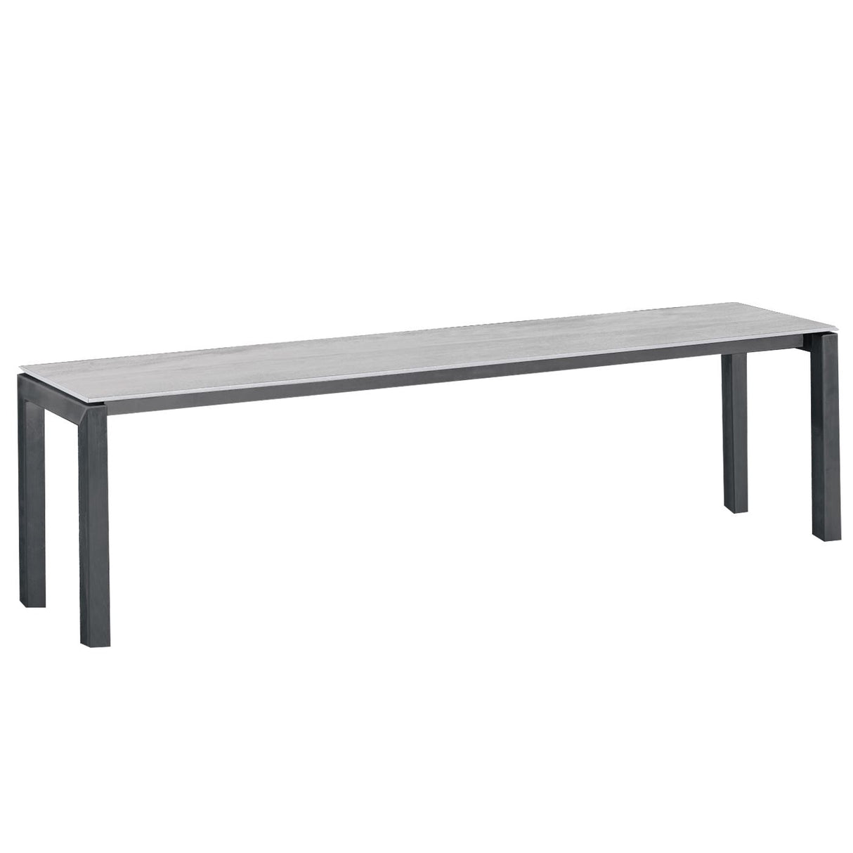 Schaffner Luzern Banc 160x32cm Anthracite 77 Déco Stromboli Clair db 