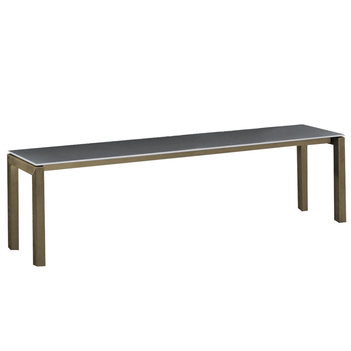 Schaffner Luzern Banc 160x32cm Champagne 85 Graphite 73 