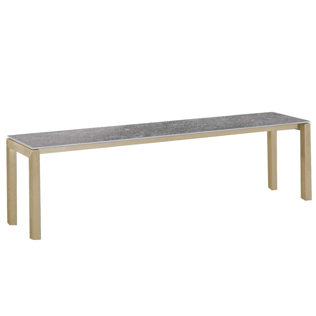 Schaffner Luzern Banc 160x32cm Marron Pastel 83 Déco Béton dd 