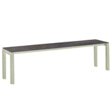 Schaffner Luzern Banc 160x32cm Vert Pastel 64 Déco Cooperfield dc 