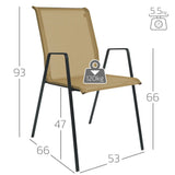 Schaffner Luzern Fauteuil repas empilable 