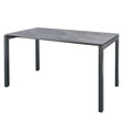 Schaffner Luzern table repas 140x80cm Anthracite 77 Déco Béton dd 